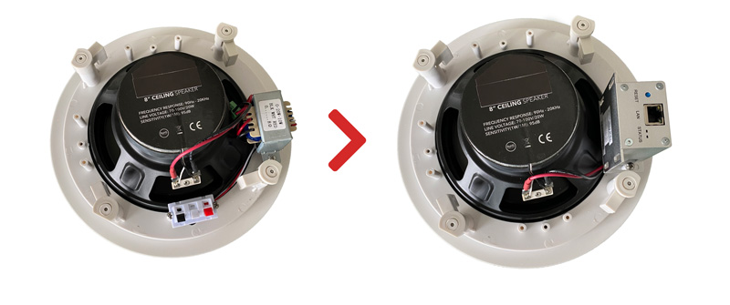 ipformer before and after installation